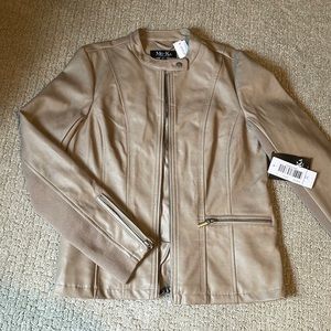 NWT - Mo-Ka by Sante Fe Apparel Faux Leather Jacket